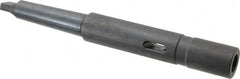 Collis Tool - MT2 Inside Morse Taper, MT3 Outside Morse Taper, Extension Morse Taper to Morse Taper - 9-15/16" OAL, Steel - Exact Tooling