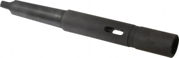Collis Tool - MT3 Inside Morse Taper, MT4 Outside Morse Taper, Extension Morse Taper to Morse Taper - 12-1/4" OAL, Steel - Exact Tooling