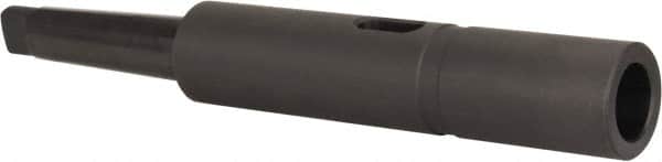 Collis Tool - MT4 Inside Morse Taper, MT4 Outside Morse Taper, Extension Morse Taper to Morse Taper - 13-11/16" OAL, Steel - Exact Tooling