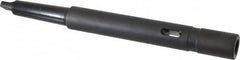 Collis Tool - MT2 Inside Morse Taper, MT3 Outside Morse Taper, Extension Morse Taper to Morse Taper - 12-5/16" OAL, Steel - Exact Tooling