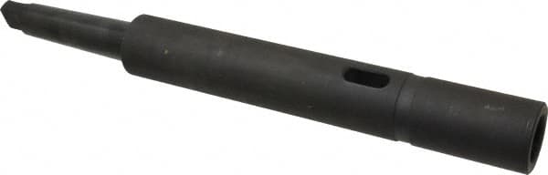 Collis Tool - MT4 Inside Morse Taper, MT4 Outside Morse Taper, Extension Morse Taper to Morse Taper - 16-15/16" OAL, Steel - Exact Tooling