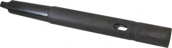 Collis Tool - MT4 Inside Morse Taper, MT5 Outside Morse Taper, Extension Morse Taper to Morse Taper - 18-3/16" OAL, Steel - Exact Tooling