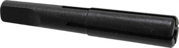 Collis Tool - #12 Inch Tap, 29/32 Inch Tap Entry Depth, MT1 Taper Shank, Split Sleeve Tapping Driver - 3/16 Inch Projection, 0.22 Inch Tap Shank Diameter, 0.165 Inch Tap Shank Square - Exact Tooling