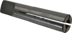 Collis Tool - 9/16 Inch Tap, 1-9/32 Inch Tap Entry Depth, MT3 Taper Shank, Split Sleeve Tapping Driver - 1/4 Inch Projection, 0.429 Inch Tap Shank Diameter, 0.322 Inch Tap Shank Square - Exact Tooling