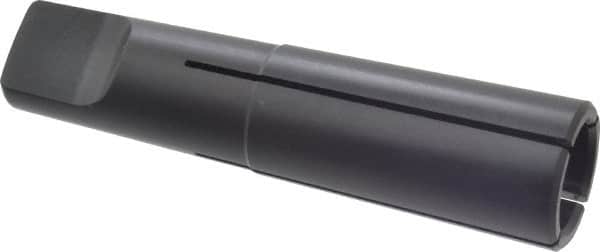 Collis Tool - 1-1/8 Inch Tap, 2-9/64 Inch Tap Entry Depth, MT4 Taper Shank, Split Sleeve Tapping Driver - 3/8 Inch Projection, 0.896 Inch Tap Shank Diameter, 0.672 Inch Tap Shank Square - Exact Tooling