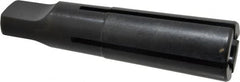 Collis Tool - 3/8 Inch Tap, 1-1/2 Inch Tap Entry Depth, MT4 Taper Shank, Split Sleeve Tapping Driver - 3/8 Inch Projection, 0.7 Inch Tap Shank Diameter, 17/32 Inch Tap Shank Square - Exact Tooling