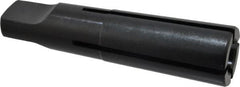 Collis Tool - 1/2 Inch Tap, 1-1/2 Inch Tap Entry Depth, MT4 Taper Shank, Split Sleeve Tapping Driver - 3/8 Inch Projection, 11/16 Inch Tap Shank Diameter, 0.515 Inch Tap Shank Square - Exact Tooling