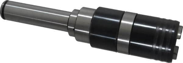 Collis Tool - 1" Straight Shank Diam Tension & Compression Tapping Chuck - #0 to 7/8" Tap Capacity, 4.88" Projection, Size 2 Adapter, Quick Change - Exact Tooling