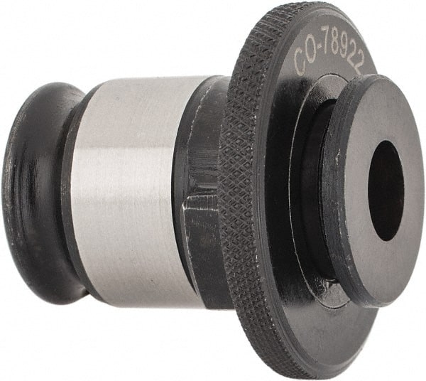 Collis Tool - 5/16" Tap Shank Diam, 0.238" Tap Square Size, 1/8" SS Pipe Tap, #1 Tapping Adapter - 0.28" Projection, 0.98" Tap Depth, Through Coolant, - Exact Tooling