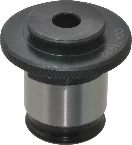 Collis Tool - 0.381" Tap Shank Diam, 0.286" Tap Square Size, 3/8" Tap, #2 Tapping Adapter - 0.43" Projection, 1.56" Tap Depth, Through Coolant, - Exact Tooling