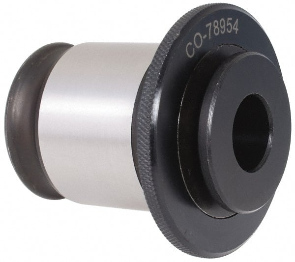 Collis Tool - 0.8" Tap Shank Diam, 0.6" Tap Square Size, 1" Tap, #3 Tapping Adapter - 0.55" Projection, 2.54" Tap Depth, Through Coolant, - Exact Tooling