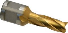 Hougen - 7/16" Diam x 1" Deep High Speed Steel Annular Cutter - Exact Tooling
