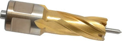 Hougen - 9/16" Diam x 1" Deep High Speed Steel Annular Cutter - Exact Tooling
