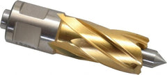 Hougen - 11/16" Diam x 1" Deep High Speed Steel Annular Cutter - Exact Tooling