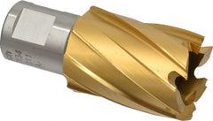 Hougen - 1-1/16" Diam x 1" Deep High Speed Steel Annular Cutter - Exact Tooling
