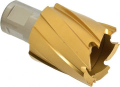 Hougen - 1-5/16" Diam x 1" Deep High Speed Steel Annular Cutter - Exact Tooling