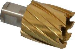 Hougen - 1-3/8" Diam x 1" Deep High Speed Steel Annular Cutter - Exact Tooling
