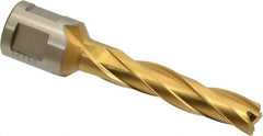 Hougen - 7/16" Diam x 2" Deep High Speed Steel Annular Cutter - Exact Tooling