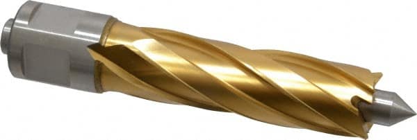 Hougen - 11/16" Diam x 2" Deep High Speed Steel Annular Cutter - Exact Tooling