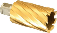 Hougen - 1-1/2" Diam x 2" Deep High Speed Steel Annular Cutter - Exact Tooling