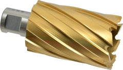 Hougen - 1-9/16" Diam x 2" Deep High Speed Steel Annular Cutter - Exact Tooling