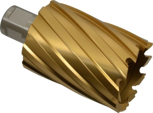 Hougen - 1-3/4" Diam x 2" Deep High Speed Steel Annular Cutter - Exact Tooling