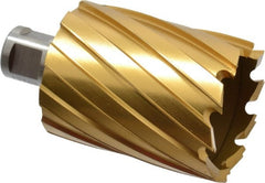 Hougen - 1-15/16" Diam x 2" Deep High Speed Steel Annular Cutter - Exact Tooling