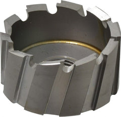 Hougen - 1-1/2" Diam x 1/2" Deep High Speed Steel Annular Cutter - Exact Tooling
