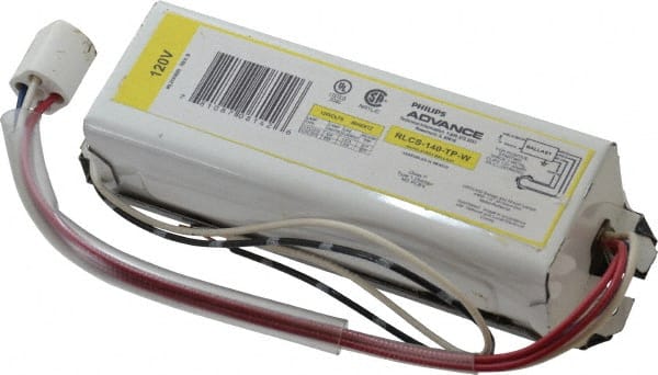 Philips Advance - 1 Lamp, 120 Volt, 0.44 to 0.57 Amp, 0 to 39, 40 to 79 Watt, Rapid Start, Magnetic, Nondimmable Fluorescent Ballast - 0.50, 0.63 Ballast Factor, Thermal Protection, T9/Circline Lamp - Exact Tooling