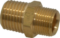 Legris - 8mm OD, Brass Male Connector - 320 Max Working psi, -40 to 210°F, Comp x MBSPT Ends - Exact Tooling