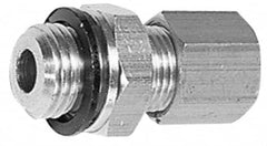 Legris - 12mm OD, Brass Male Connector - 320 Max Working psi, -40 to 210°F, Comp x MBSPP Ends - Exact Tooling