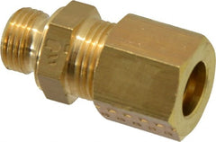 Legris - 8mm OD, Brass Male Connector - 320 Max Working psi, -40 to 210°F, Comp x MBSPP Ends - Exact Tooling