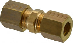 Legris - 8mm OD, Brass Union - 320 Max Working psi, -40 to 210°F, Comp x Comp Ends - Exact Tooling