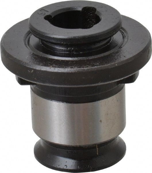 Bilz - 0.381" Tap Shank Diam, 0.286" Tap Square Size, 3/8" Tap, #1 Tapping Adapter - 0.2756" Projection, 0.669" Tap Depth, 1.1221" OAL, 3/4" Shank OD, Through Coolant, Series WE 1 KP - Exact Tooling