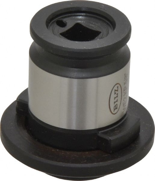 Bilz - 0.48" Tap Shank Diam, 0.36" Tap Square Size, 5/8" Tap, #2 Tapping Adapter - 0.4331" Projection, 1.181" Tap Depth, 1.8111" OAL, 1.22" Shank OD, Through Coolant, Series WE 2 KP - Exact Tooling