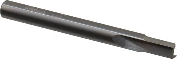 Onsrud - 1/4" Diam, 1/4" Shank Diam, 3/8" Length of Cut, 2 Flute Double Edge Straight Router Bit - 2-1/2" Overall Length, Right Hand Cut, Solid Carbide - Exact Tooling