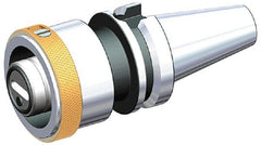 Kennametal - BT40 Outside Taper, HSK63 Inside Taper, BT to HSK Taper Adapter - 75mm Projection, 70mm Nose Diam, Through Coolant - Exact Tooling