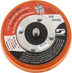 Dynabrade - 3-1/2" Diam Adhesive/PSA Disc Backing Pad - Soft Density, 13,000 RPM - Exact Tooling