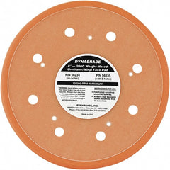 Dynabrade - 8" Diam Adhesive/PSA Disc Backing Pad - Medium Density, 13,000 RPM - Exact Tooling