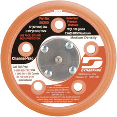 Dynabrade - 5" Diam Hook & Loop Disc Backing Pad - Medium Density, 13,000 RPM - Exact Tooling