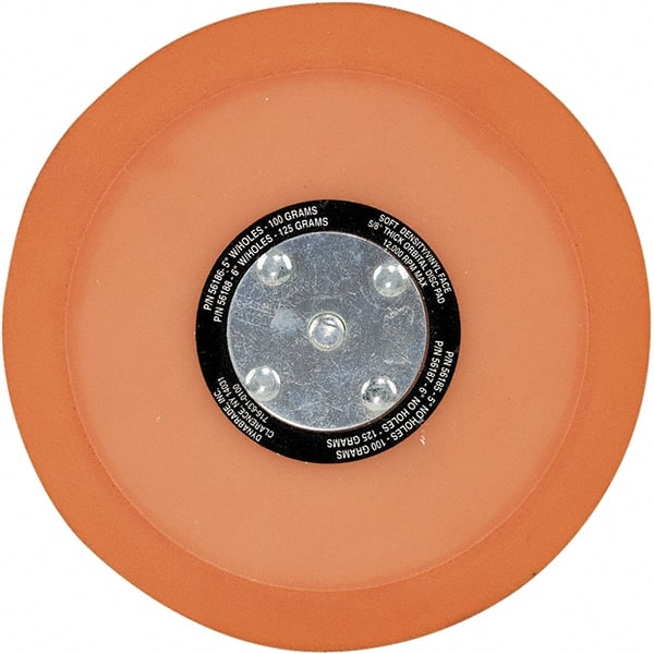 Dynabrade - 6" Diam Adhesive/PSA Disc Backing Pad - Soft Density, 13,000 RPM - Exact Tooling