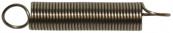 Gardner Spring - 1/2" OD, 8.06" Max Ext Len, 0.063" Wire Diam Spring - 4.1712 Lb/In Rating, 1.4773 Lb Init Tension - Exact Tooling