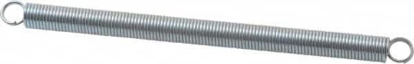 Gardner Spring - 1/4" OD, 4.56 Lb Max Load, 4.56" Max Ext Len, 0.0317" Wire Diam Spring - 1.25 Lb/In Rating - Exact Tooling