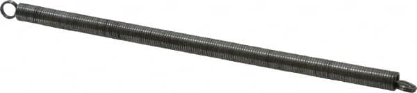 Gardner Spring - 1/4" OD, 4.56 Lb Max Load, 4.56" Max Ext Len, 0.0317" Wire Diam Spring - 0.81 Lb/In Rating - Exact Tooling