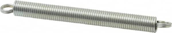 Gardner Spring - 3/8" OD, 9.42 Lb Max Load, 9.42" Max Ext Len, 0.0475" Wire Diam Spring - 2.97 Lb/In Rating - Exact Tooling