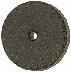 Cratex - 1" Diam x 1/8" Hole x 3/16" Thick, Surface Grinding Wheel - Coarse Grade - Exact Tooling