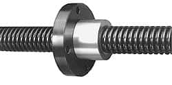 Nook Industries - 1-5 Acme, 3' Long, Alloy Steel Precision Acme Threaded Rod - Left Hand Thread, 2C Fit - Exact Tooling