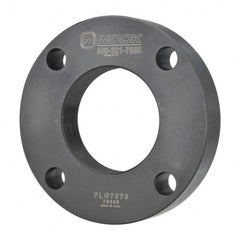Nook Industries - 4.94" Flange OD x 0.9" Thickness Precision Acme Mounting Flange - For 2-4 Bars, 4 Mounting Holes, Steel - Exact Tooling