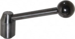 J.W. Winco - 3/8-16, 3/4" Hub Diam, Steel Tapped Insert Adjustable Clamping Handle - Exact Tooling