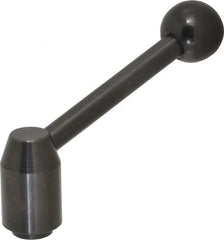 J.W. Winco - 1/2-13, 3/4" Hub Diam, Steel Tapped Insert Adjustable Clamping Handle - Exact Tooling